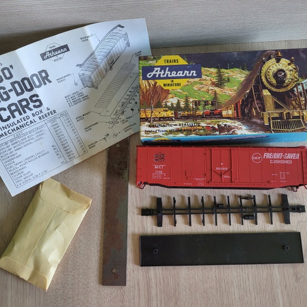 Ho Train Car Model Kit Etsy