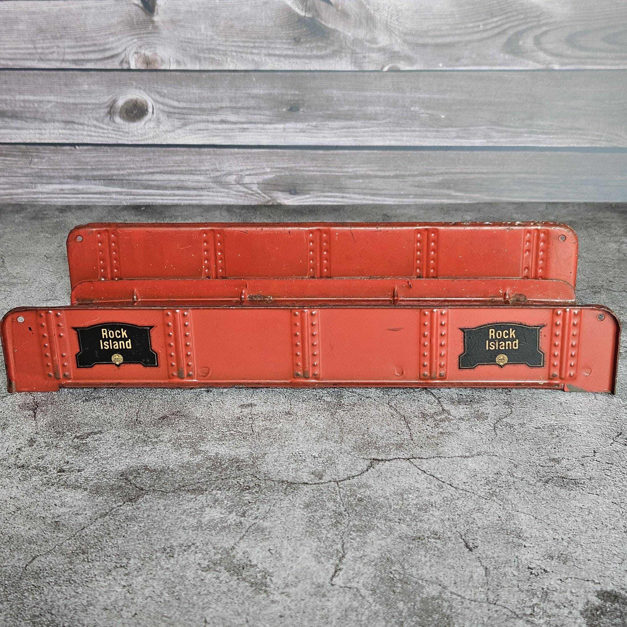 Marx O Scale Red Girder Bridge, 12