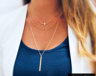 Excellent Fashion Necklace by SIMPLYTRISH | Gold Plated for Women and Girls | Great for Birthdays, Mother's Day, or Any Occasion
