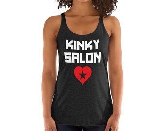 Kinky Salon Damen Racerback Tank-Top