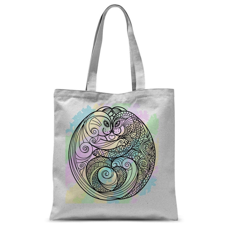 Cuddle Cats Pastel Classic Sublimation Tote Bag