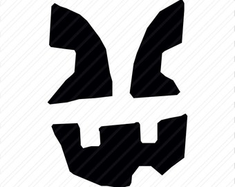 Pumpkin Face Lantern 17 Instant Download Kids Girls Vector Art Cricut Cut Design Print svg png jpg dxf ai File