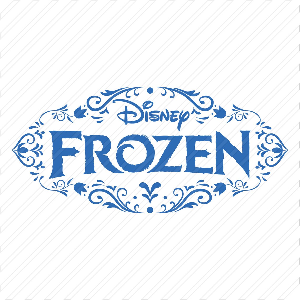 Frozen Elsa Anna Logo Disney Cartoon Cartoon Girls Kids Party Etsy