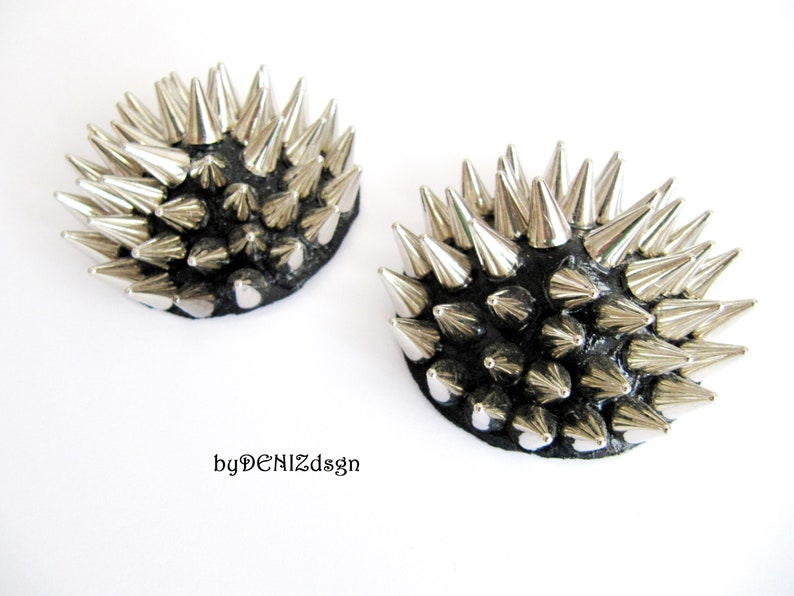 Spiked Pasties Silver Pasties Studded Nipple Pasties Nipple Cover Jewelry Body Accessories
