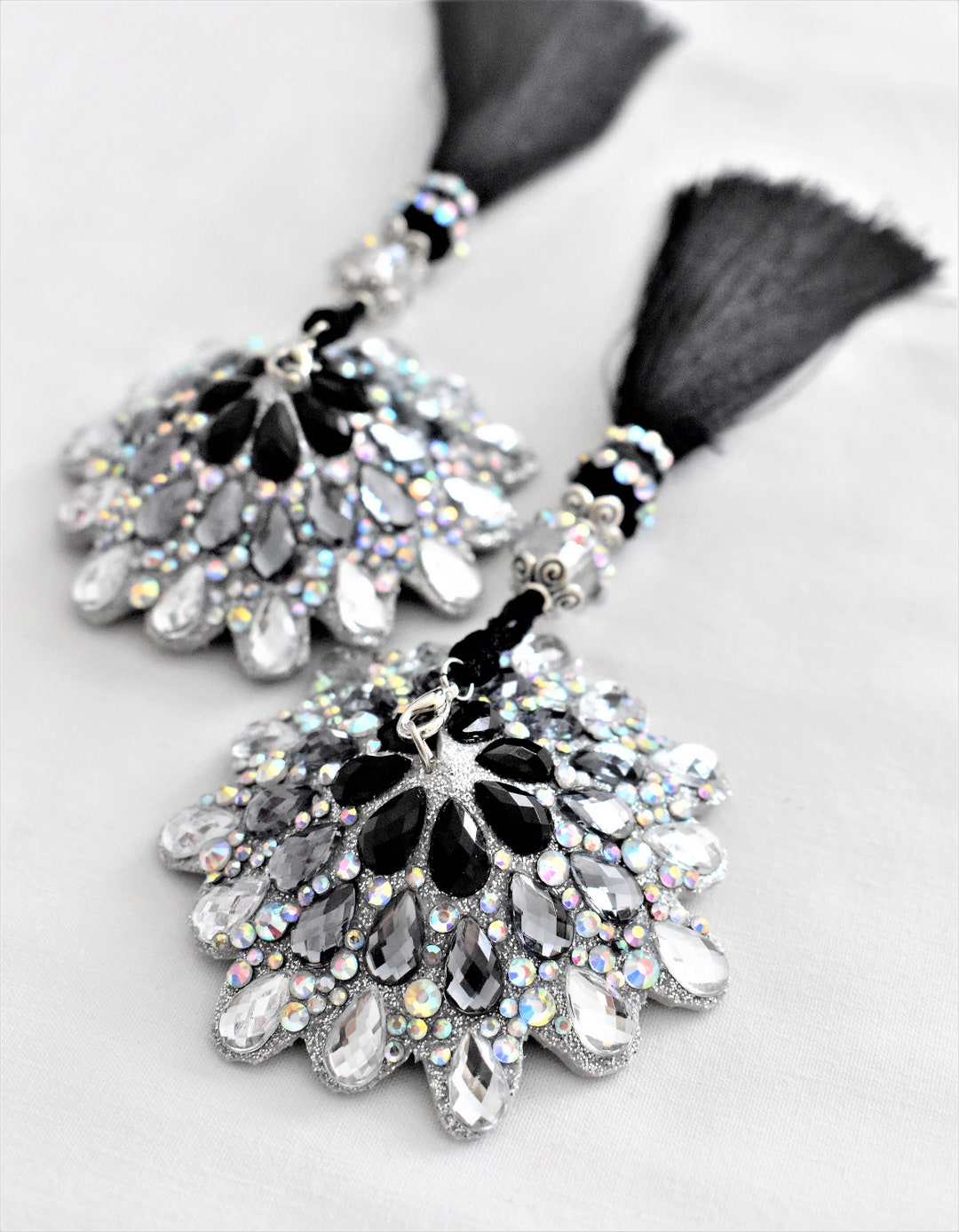 Cache-tétons Burlesques Pasties étoiles Sequin Noir - Nippies Taille Unique
