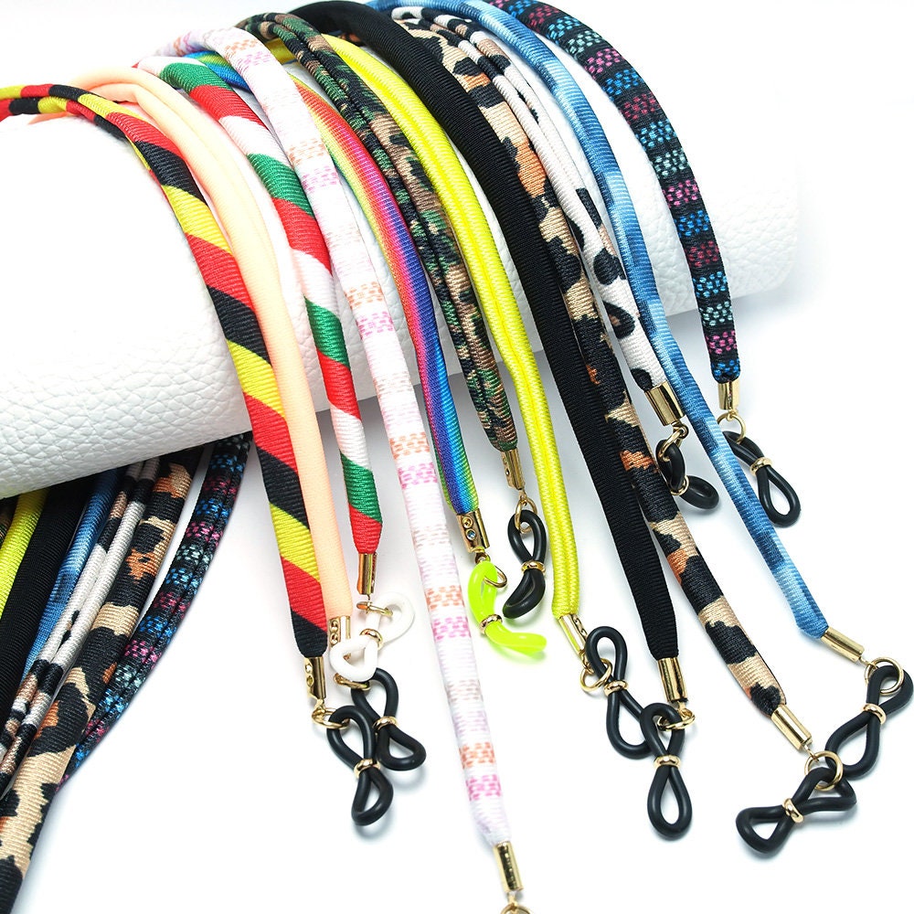 Handmade Lycra Eyeglass Chain: Stitched Spectacle Strap, 30 Inch - Etsy