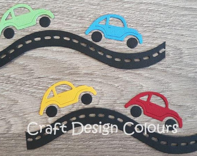 Featured listing image: Die Cuts / Embellishments - Roads and Cars