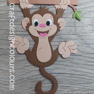 Die Cuts - Hanging Monkey (kit)
