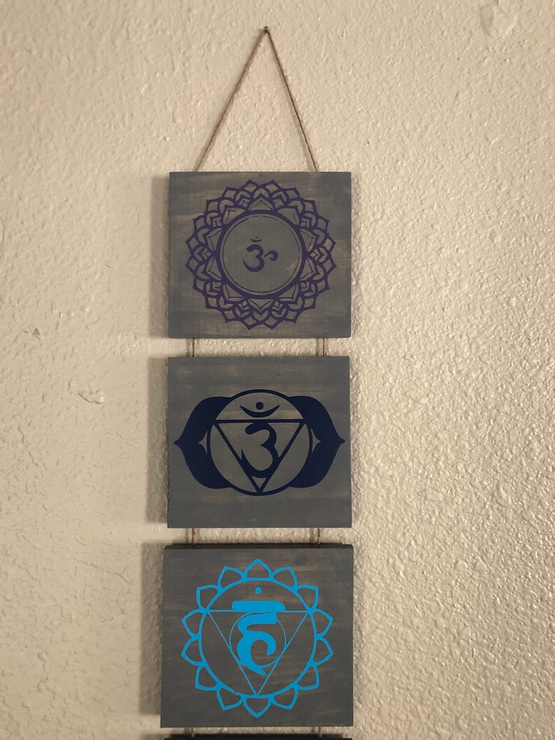 Chakra Sign Chakra Wall Hanging Etsy