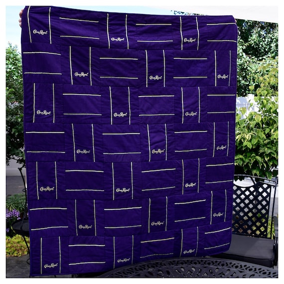 Crown royal bag blanket sale