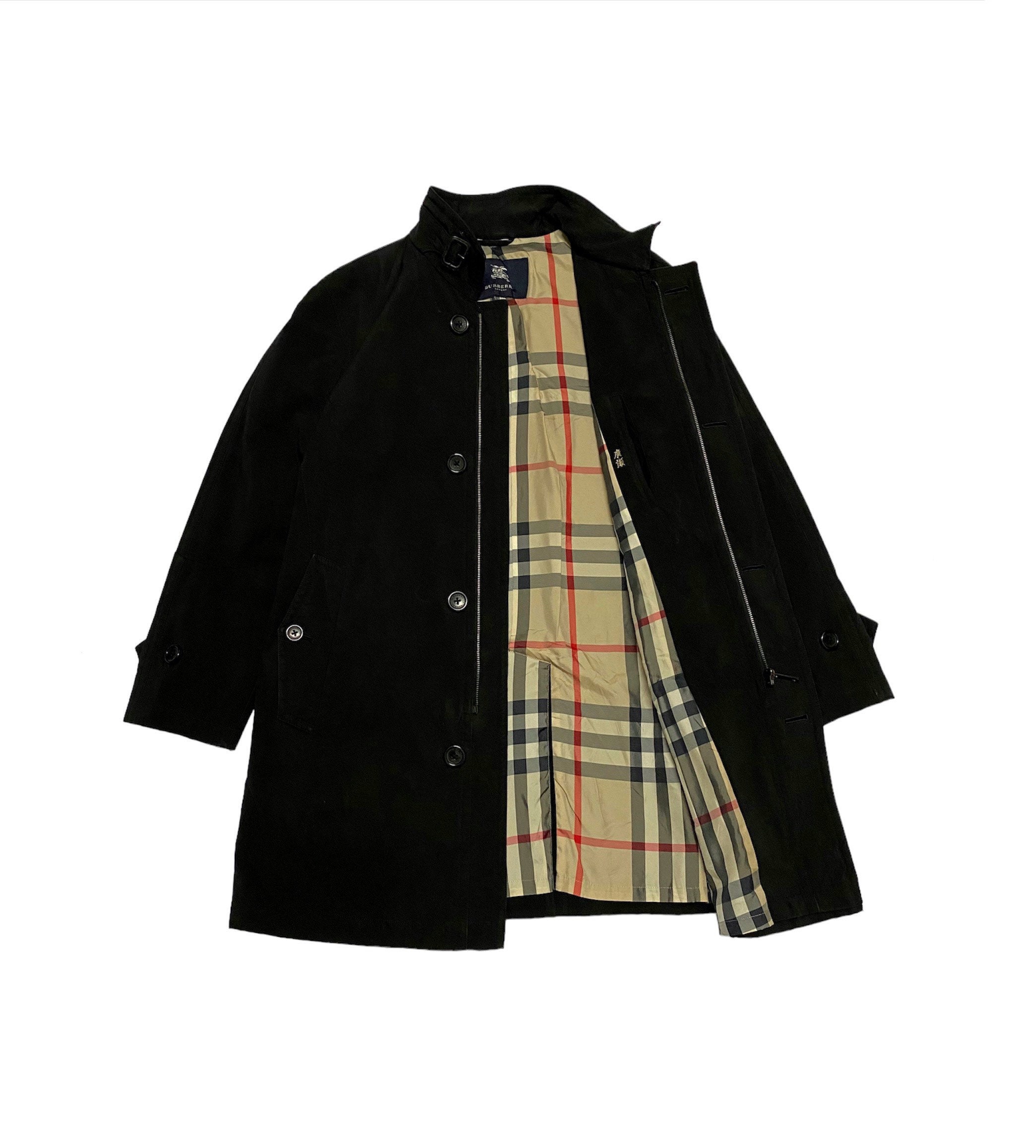 Burberry oilskin hotsell jacket