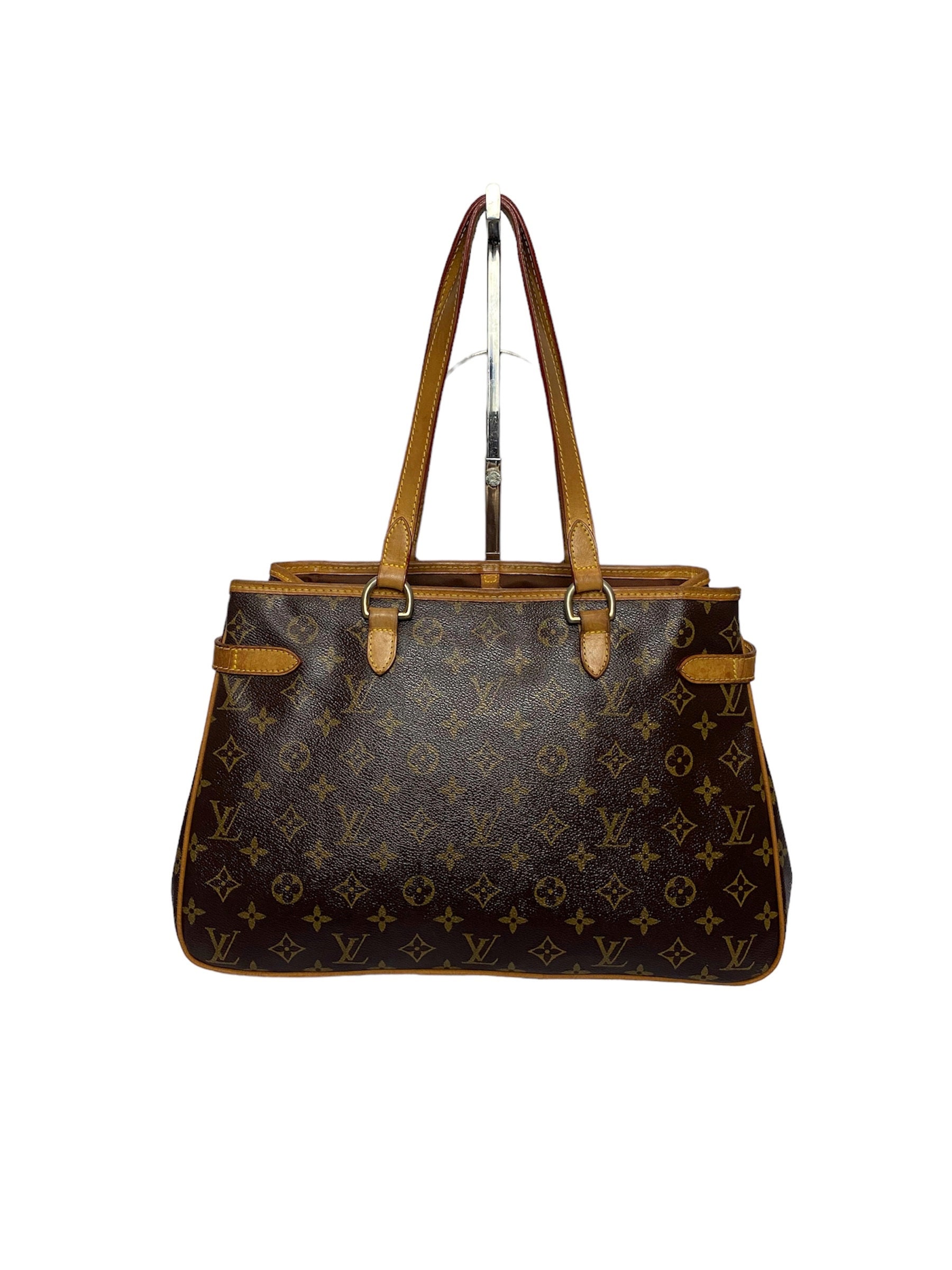 Louis Vuitton Batignolles Monogram Shoulder Bag Handbag 