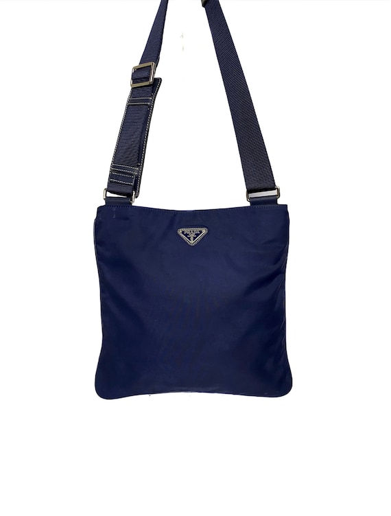 Authentic Prada Skull Nylon Shoulder Bag Crossbody