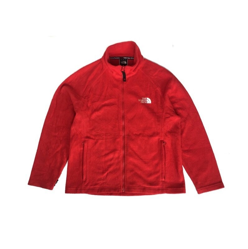 Red North Face Jacket - Etsy