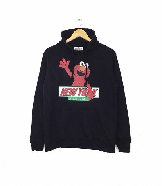 Vintage Sesame Street Cartoon Big Logo Spellout Bl