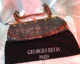 Georges Rech Paris Designer Bag With Original Dust Cover - Etsy