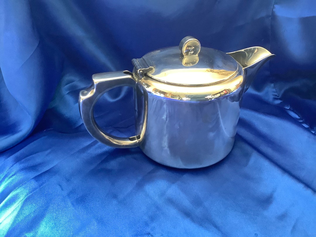 Silver Plated Teapot Elkington 1953 Etsy