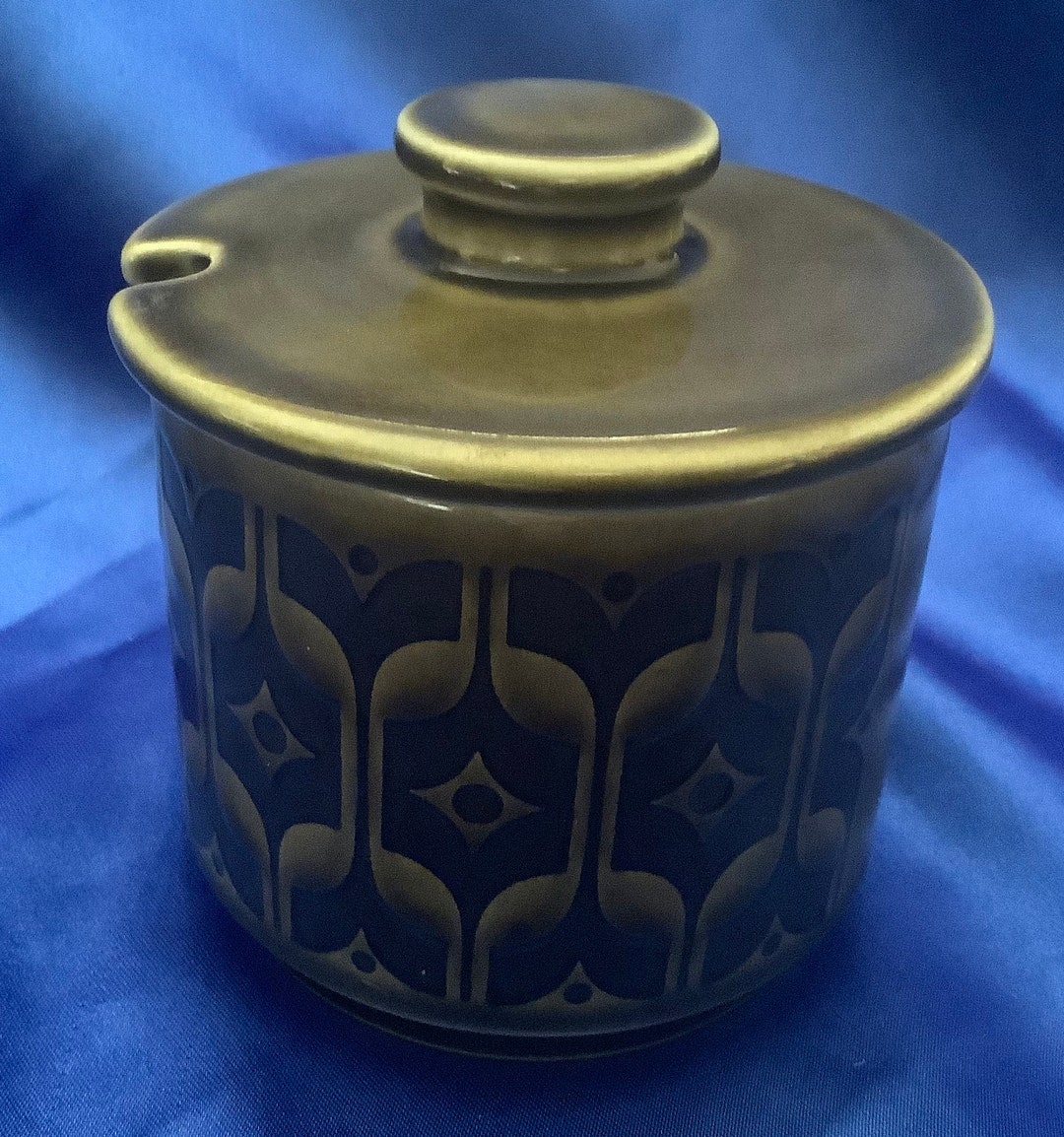 Hornsea Heirloom Retro Jam/marmalade Pot With Ceramic Lid Etsy