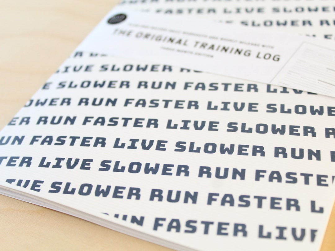 3-month Running Training Log, Workout Planner for Runners, Trail ...