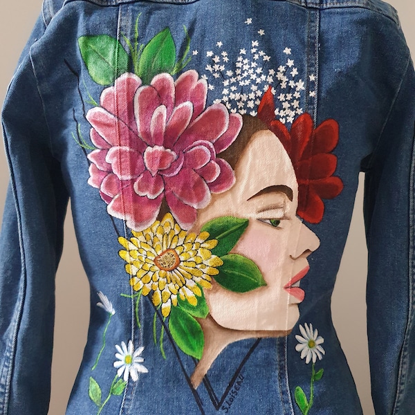 Robe / tunique en jean personnalisée