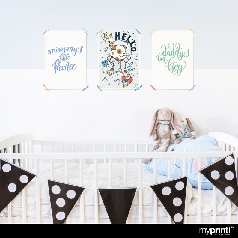 Neu Babyzimmer Poster Junge Myprinti 3er Set Kinderzimmer Poster Babyzimmer Bilder