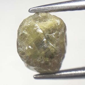 1.10 Carat Natural Rough Diamond Uncut Green Diamond