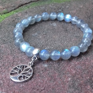 AAA+ Labradorite Bracelet,Crystal Bracelet,Gemstone Bracelet for Her,Womens Bracelet,Labradorite Jewelry,Gift Idea,Extra Quality Labradorite