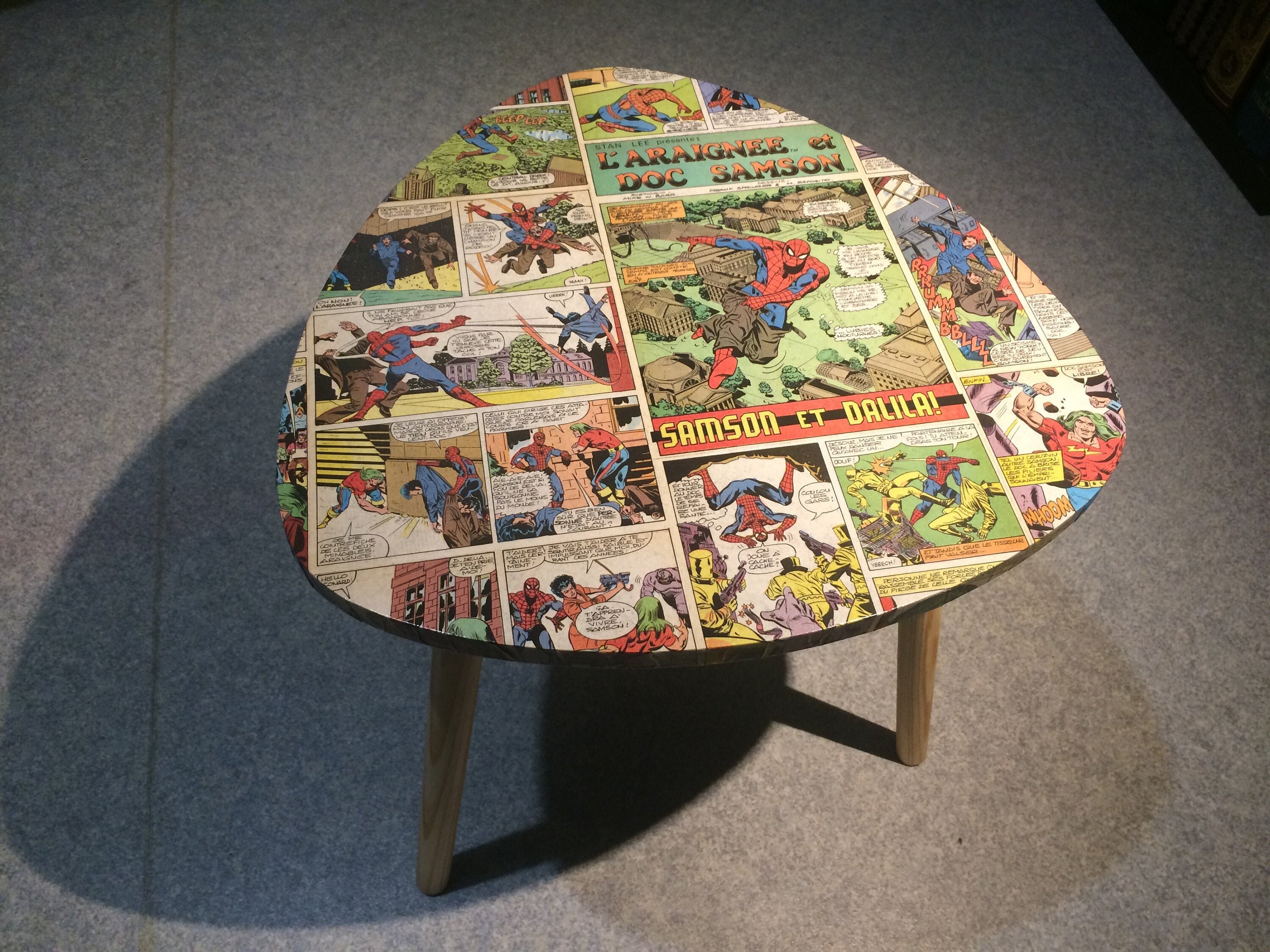 Table Spiderman