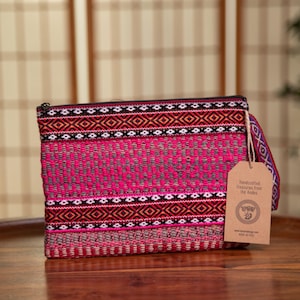 Mäppchen | Make Up Täschchen | Boho Kulturbeutel | Kosmetiktasche | bunte kleine Tasche | Weihnachts Geschenk | kleine Windeltasche | Peru