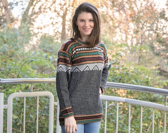 Alpaca Jumper | Peruvian Jumper | wool jumper | Alpaca sweater | Hippie, Boho Jumper | Aimara