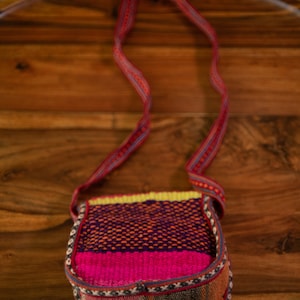 Ethnic Boho Vibes: Handcrafted Peruvian Cusco Textile crossbody Bags Festival Hippie Chic Boho, ethnic, Peru, hippie, pouches, bags image 3