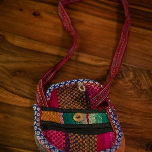 Ethnic Boho Vibes: Handcrafted Peruvian Cusco Textile crossbody Bags Festival Hippie Chic Boho, ethnic, Peru, hippie, pouches, bags image 5