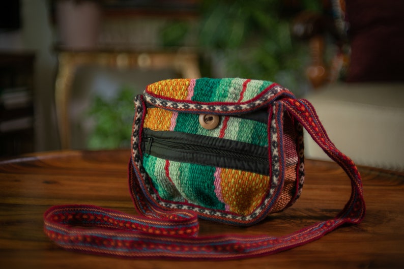 Ethnic Boho Vibes: Handcrafted Peruvian Cusco Textile crossbody Bags Festival Hippie Chic Boho, ethnic, Peru, hippie, pouches, bags C