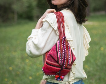 Handmade Peruvian Backpacks | small backpack | colorful boho bag | womens backpack | festival backpack | Unique Christmas gift | Peru