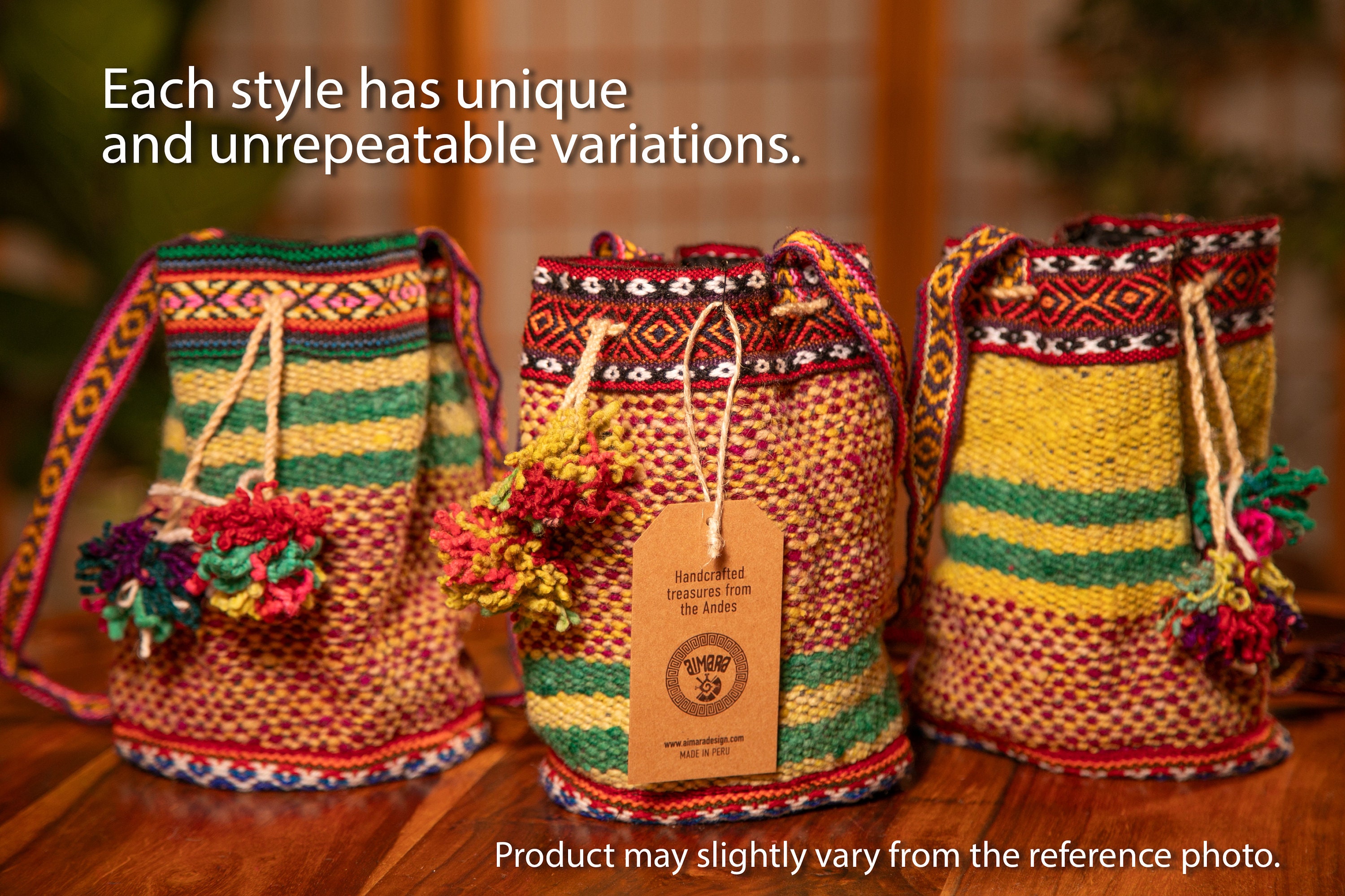Peruvian woven bags on sale
