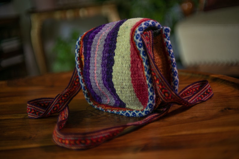 Ethnic Boho Vibes: Handcrafted Peruvian Cusco Textile crossbody Bags Festival Hippie Chic Boho, ethnic, Peru, hippie, pouches, bags image 9