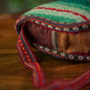 Ethnic Boho Vibes: Handcrafted Peruvian Cusco Textile crossbody Bags Festival Hippie Chic Boho, ethnic, Peru, hippie, pouches, bags image 7