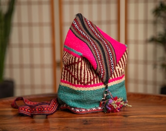 Small Backpack from Peru | handmade boho backpack | small festival bag | colorful backpack | ethno bag | Peru