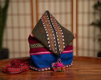 Small Backpack from Peru | handmade Backpack | colorful Bag | Women's Backpack | Festival Backpack | gift | boho gift | small bag | Peru