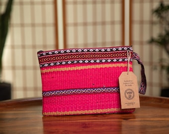 Ethnic Purses | Handwoven Peruvian boho small bag | Hippie Festival Purse | Makeup bag | Boho Pouches | Hippie gift, Boho Gift Peru