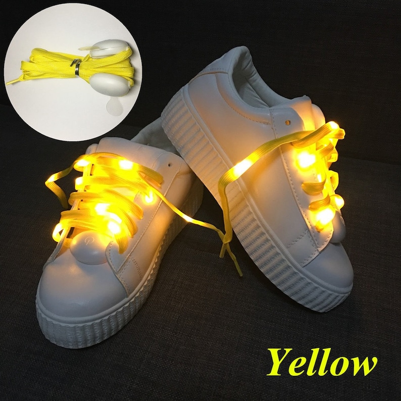 Led shoelaces light for christmas festival home party decoration color fashion