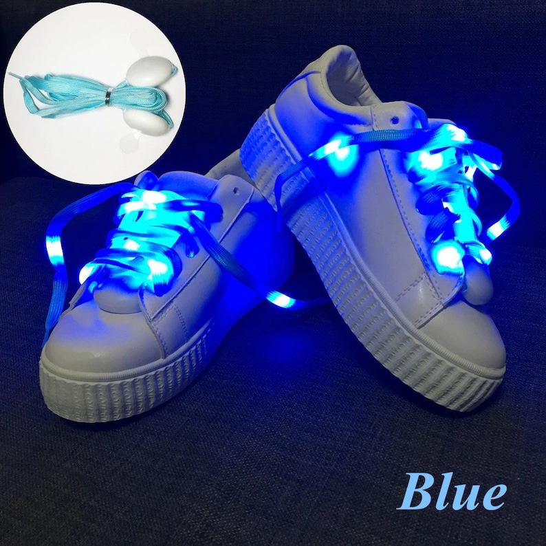 Led shoelaces light for christmas festival home party decoration color fashion