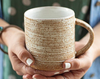 Handmade Ceramic Mug, ideal gift,