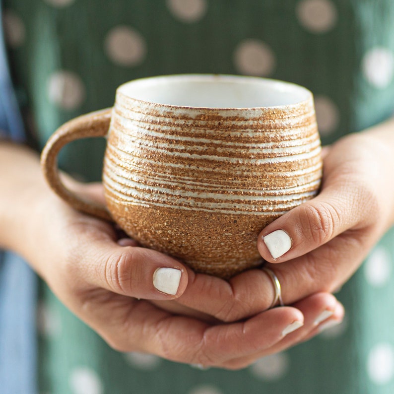 Handmade Teacup, Ceramic, ideal gift, image 1