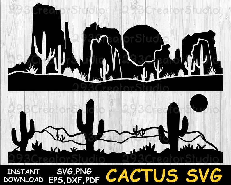 wallpapers Svg Png Desert Landscape Svg multicomer