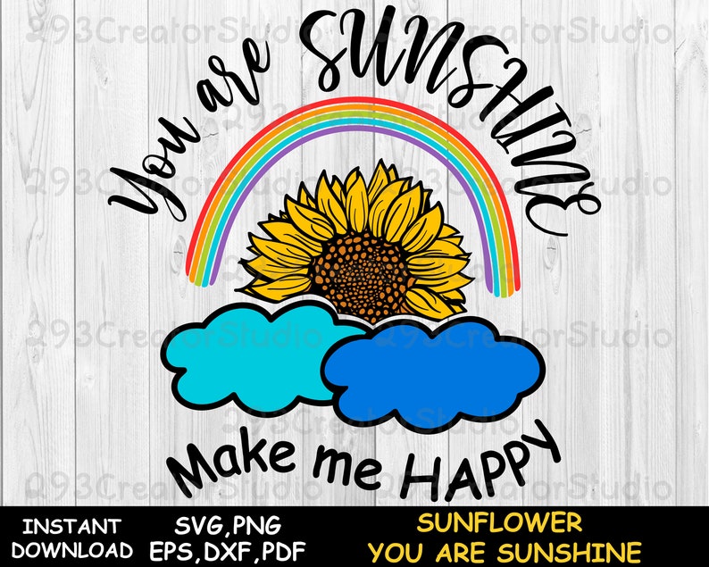 Free Free Rainbow Sunflower Svg 649 SVG PNG EPS DXF File