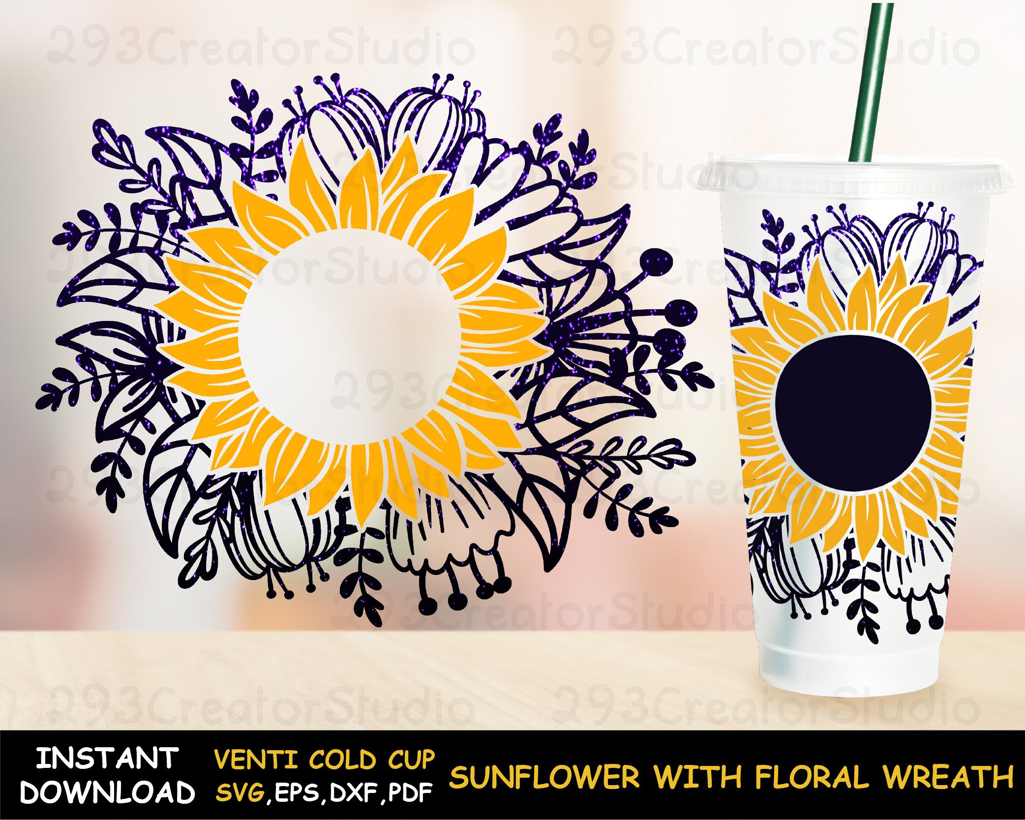 Free Free 165 Sunflower Pen Wrap Svg Free SVG PNG EPS DXF File