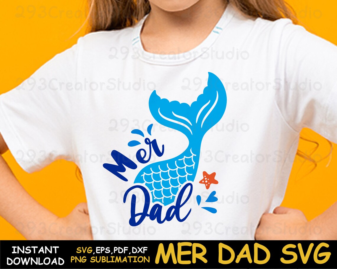 Free Free Mermaid Dad Svg 545 SVG PNG EPS DXF File