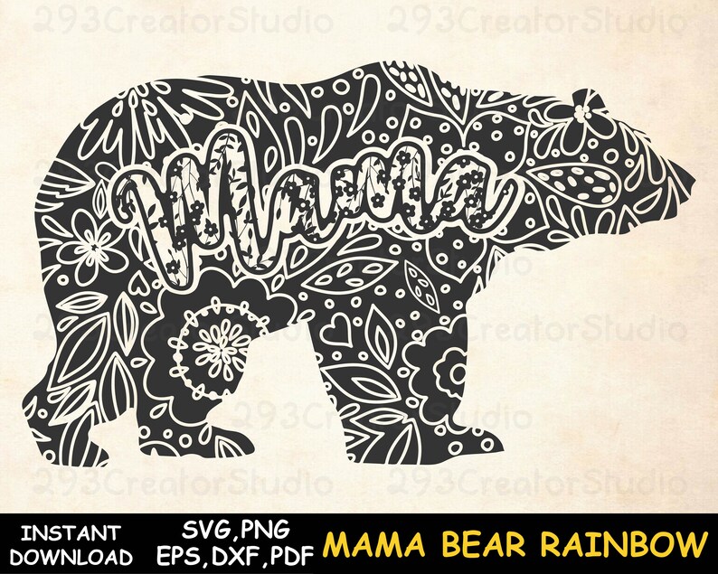 Download Floral Mama Bear Svg Mama Decal Svg Bear Decal Svg Floral Bear Svg Mama Bear Png Bear Mom Shirt Svg Mother Day Svg Birthday Mama Svg Clip Art Art Collectibles