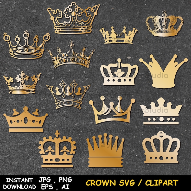 Free Free 203 Princess Crown Silhouette Svg SVG PNG EPS DXF File